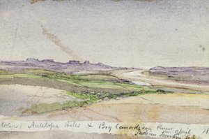 Antelope Hills und Big Canadian River, 1869 von Vincent Colyer