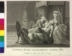 Tod des Kaisers Leopold II. von Vincent George Kininger