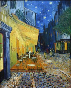 Caféterrasse am Abend Terrasse du café le soir, 1888