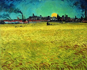 Sommerabend, 1888 von Vincent van Gogh