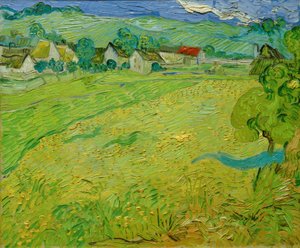 Blick auf Les Vessenots bei Auvers