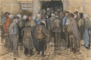 Die Armen und das Geld (Andrang vor dem Büro der Staatslotterie)