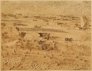 Ernte in der Provence von Vincent van Gogh