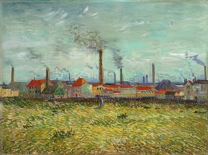 Fabriken bei Clichy