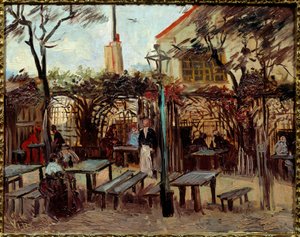 Guinguette in Montmartre: Le Billard En Bois, wurde La Bonne Franquette von Vincent van Gogh