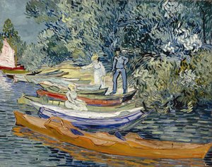Ufer der Oise bei Auvers