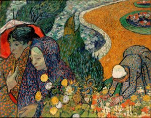 Erinnerung an den Garten in Etten (Damen von Arles) von Vincent van Gogh