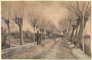 Straße in Etten, 1881 von Vincent van Gogh