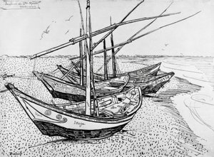 Segelboote in Saintes-Maries