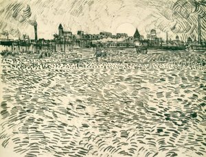 Sommerabend bei Arles von Vincent van Gogh