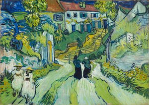 Treppe in Auvers