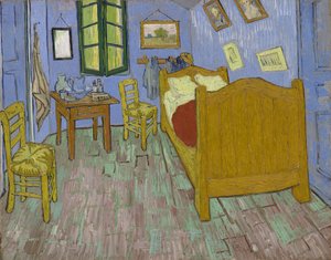 Das Schlafzimmer, 1889 von Vincent van Gogh