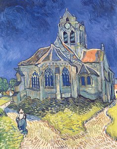 Die Kirche von Auvers-sur-Oise von Vincent van Gogh