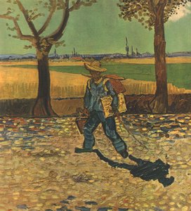 Der Maler auf dem Weg zur Arbeit oder Die Straße nach Tarascon, August 1888, 1947