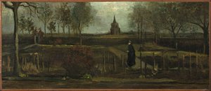 Der Pfarrgarten in Nuenen im Frühling von Vincent van Gogh
