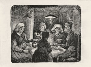 Die Kartoffelesser von Vincent van Gogh