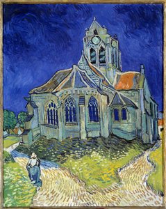 Die Kirche von Auvers-sur-Oise von Vincent van Gogh
