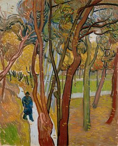 Der Garten des Saint-Paul-Krankenhauses, Der Fall der Blätter, 1889