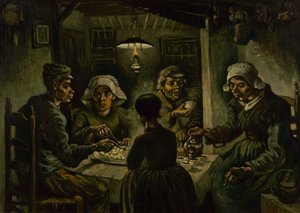 Die Kartoffelesser von Vincent van Gogh
