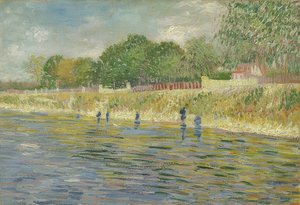 Ufer der Seine, Paris, Mai - Juli 1887 von Vincent van Gogh