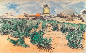 Van Gogh / Mühle von A. Daudet in Fontvieille