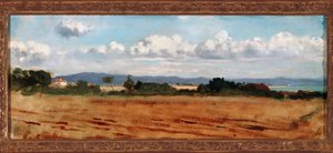 Landschaft mit Wolken in Castiglioncello