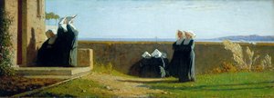 Die Nonnen oder Am Morgen von Vincenzo Cabianca