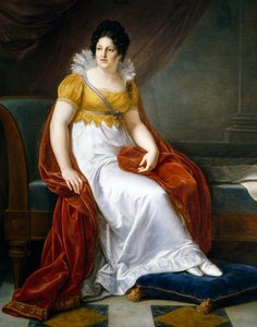 Porträt von Maria Luisa von Spanien, Herzogin von Lucca von Vincenzo Camuccini