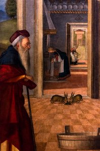 Die Geburt der Jungfrau, Zyklus der Scuola degli Albanesi, um 1502/03