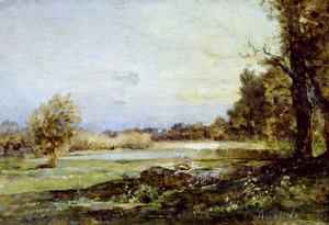 Landschaft, ca. 1870 von Vittorio Avondo