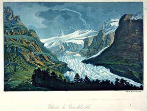 Gletscher von Grindelwald, Illustration aus 