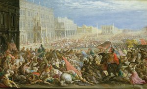 Die Plünderung der Franzosen von Vitus Heinrich
