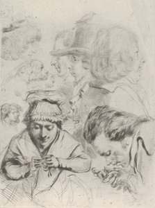 Le Citoyen Aubourg, Mme Aubourg und ihre Familie, ca. 1795-1805