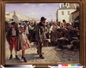 Der Leierkastenmann von Vladimir Egorovic Makovsky