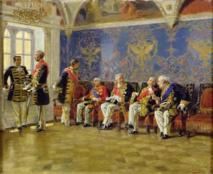 Warten auf eine Audienz, 1904