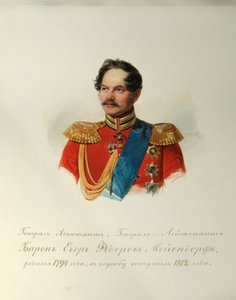 Porträt von General Yegor Fyodorovich Meiendorf (aus dem Album der kaiserlichen Leibgarde)