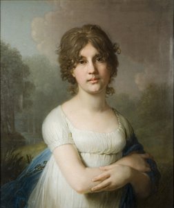 Porträt der Gräfin Jekaterina Gawriilowna Gagarina 1783-1861, 1801