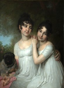 Porträt der Gräfinnen E.A. und A.A. Kurakin, 1802