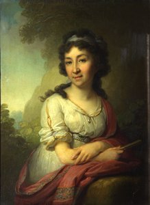 Porträt von Jekaterina Wassiljewna Torsukowa, 1795 von Vladimir Lukich Borovikovsky
