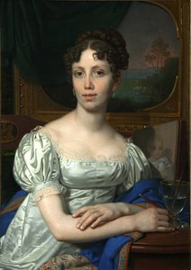 Porträt von Jekaterina Wladimirowna Rodzyanko, 1821