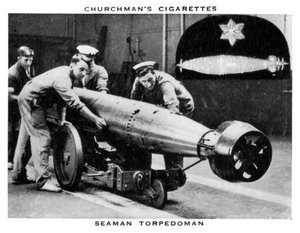 Seemann Torpedoman, 1937 von WA and AC Churchman
