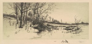 Gekleidet in ein Gewand aus unberührtem Schnee von W.C. Bauer