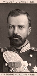 S.K.H. Der Großherzog Alexander von Russland, 1908 von WD and HO Wills