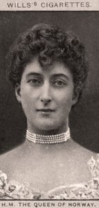 Ihre Majestät die Königin von Norwegen. 1908
