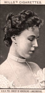H.R.H, PSS. Ernst von Hohenlohe-Langenburg, 1908