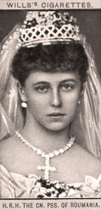 Ihre Königliche Hoheit, die Kronprinzessin von Rumänien, 1908 von WD and HO Wills