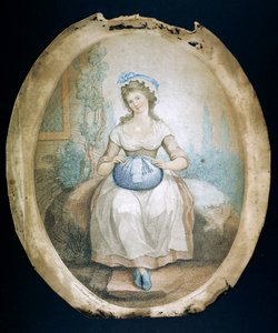 Kissenklöpplerin, spätes 18. bis frühes 19. Jahrhundert von WN Gardner