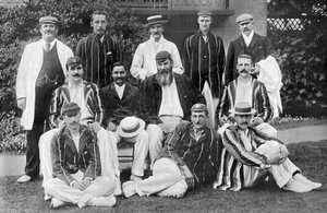 Gentlemen XI für das Spiel gegen Players im Lords Cricket Ground, London, 1899
