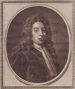 Porträt des englischen Admirals George Byng von John Ward Dunsmore