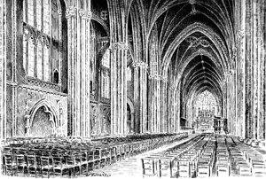 Innenraum der Kathedrale von Bristol
